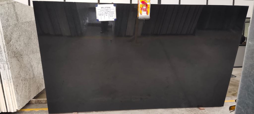 Absolute Black granite slab